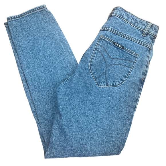 ROLLA'S Dusters High Rise Slim Jeans Size 28 Aussie Vintage Style Denim - Picture 9 of 12